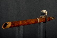 Brazilian Rosewood Burl Native American Flute, Minor, Mid A-4, #R5D (6)